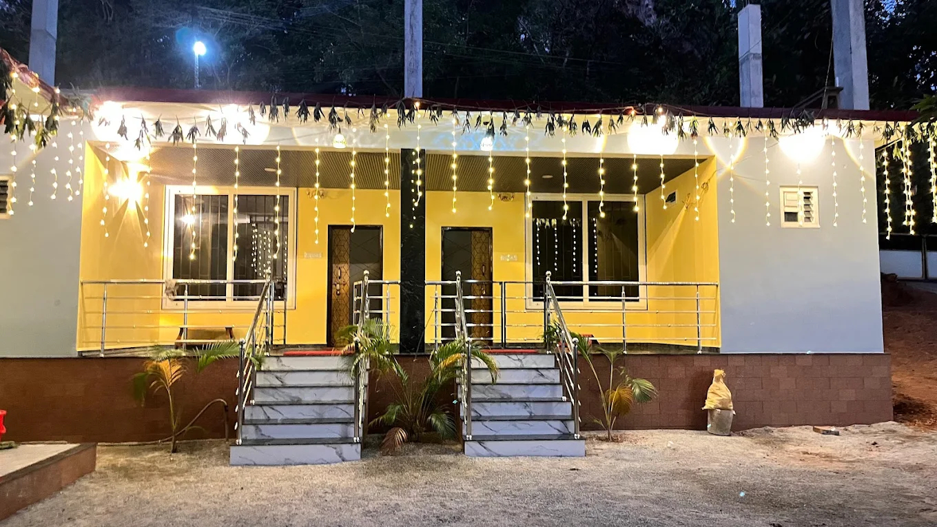 Heaven Stay Gokarna exterior night view